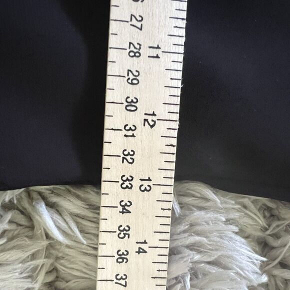 Jill Jill Stuart One Shoulder With Velvet Side Tie Black Formal Gown Size 6 - Picture 13 of 16